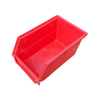 翌嘉YJ4121721 背挂式元件盒壁挂塑料物料盒 红色 220*140*120