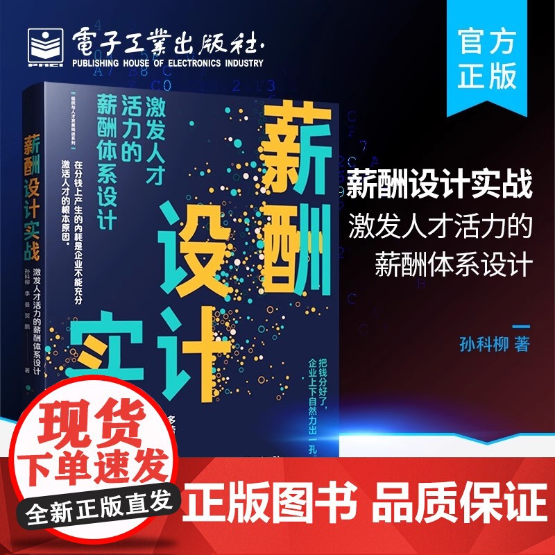 薪酬设计实战:激发人才活力的薪酬体系设计 孙科柳 电子工业出版社 正版书籍