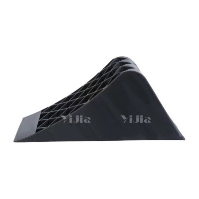 翌嘉YJ4121914 塑料止退器塑料止滑器停车斜坡垫三角木阻车器 360*150*190mm