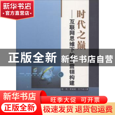 正版 时代之巅:互联网思维下的新营销构建 杨毅,曹媛媛,员宁波