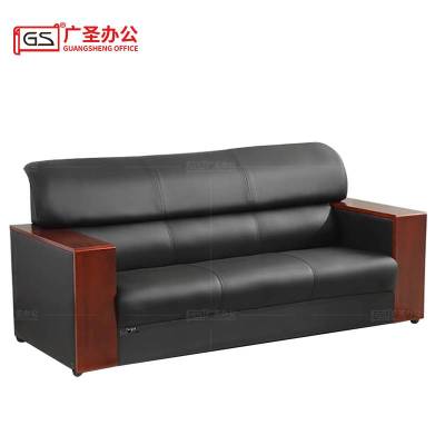 GS广圣 办公沙发接待沙发三人位西皮 F0143 张