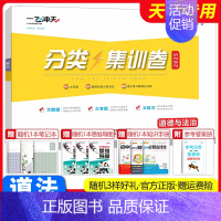 中考分类集训卷[道德与法治] 初中通用 [正版]2025新版一飞冲天中考分类集训卷语文数学英语物理化学道德与法治历史初中