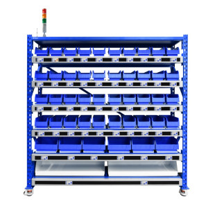 震坤行60货道PTL称重货架W91-60(Z)2000L 440kg