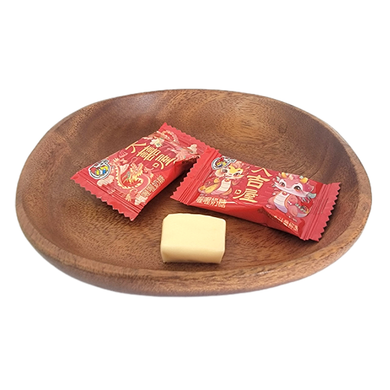 喔喔大喜大吉奶糖散装250g婚庆结婚喜糖年货休闲零食品