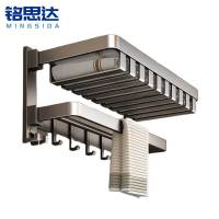 铭思达毛巾架网篮款40cm个