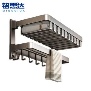 铭思达毛巾架网篮款40cm个