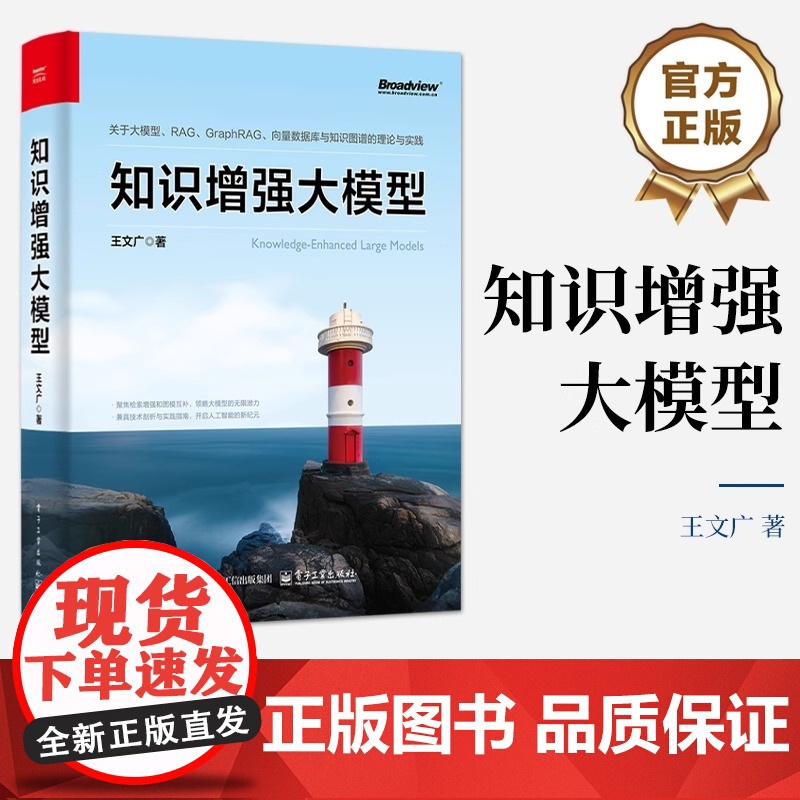 正版 知识增强大模型 RAG入门与实战 大语言模型 多模态Prompt提示词工程RAG检索增强生成技术文档搜索教程书籍