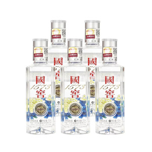 国窖1573中国品味[光瓶]52度100ml*5瓶 小酒自饮