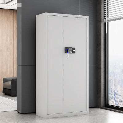 腾昭保密柜钢制文件柜密码柜档案柜铁皮柜资料柜 常规款通体电子密码锁带抽