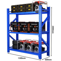 依韵珂仓库货架150*60*200cm蓝色套200kg组