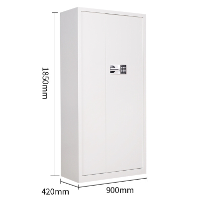 易企采 通门二斗1850*900*420mm 办公家具优质钢制套色通门二斗国保锁保密柜办公柜铁皮柜储物柜收纳柜