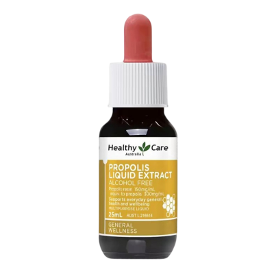 Healthy Care澳世康蜂胶滴剂滴液25ml/瓶装 澳洲原装进口 黑蜂胶液提取液 内服外用 增强免疫