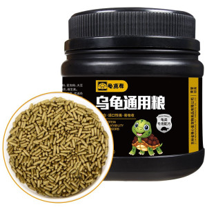 龟粮六合一乌龟饲料淡水鱼干虾干面包虫干巴西龟草龟龟料颗粒食物粮300g