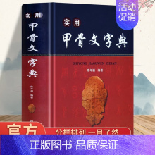 [单册]实用甲骨文字典 [正版]实用甲骨文字典陈年福原著殷墟甲骨文构形形义关系古代文字汉字形体构造字型字义解析专业工具书