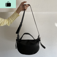 包包2020新款潮春夏百搭学生ins单肩斜挎女包时尚手提包大容量NEW LAKE 黑色女斜挎包