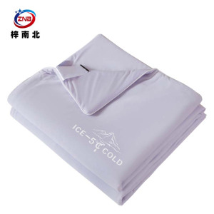 梓南北 冰皮凉感丝夏被空调被 200*230cm 条