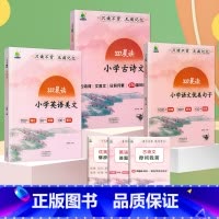 语文优美句子+英语美文+小学古诗文[3册] 小学通用 [正版]337晨读法优美句子积累大全小学生一二三年级四五六年级好词