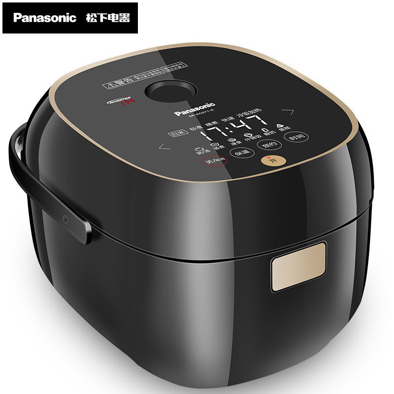 松下(panasonic)2.1lih电磁加热电饭煲1-4人家用智能预约sr-ac071-k