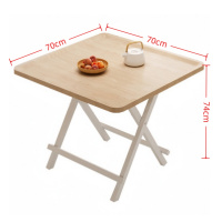 悦兴诚方形餐桌70cm张