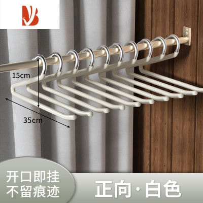 三维工匠鹅型裤架晾裤子专用挂衣架家用防滑鹅形裤夹Z字衣柜收纳器