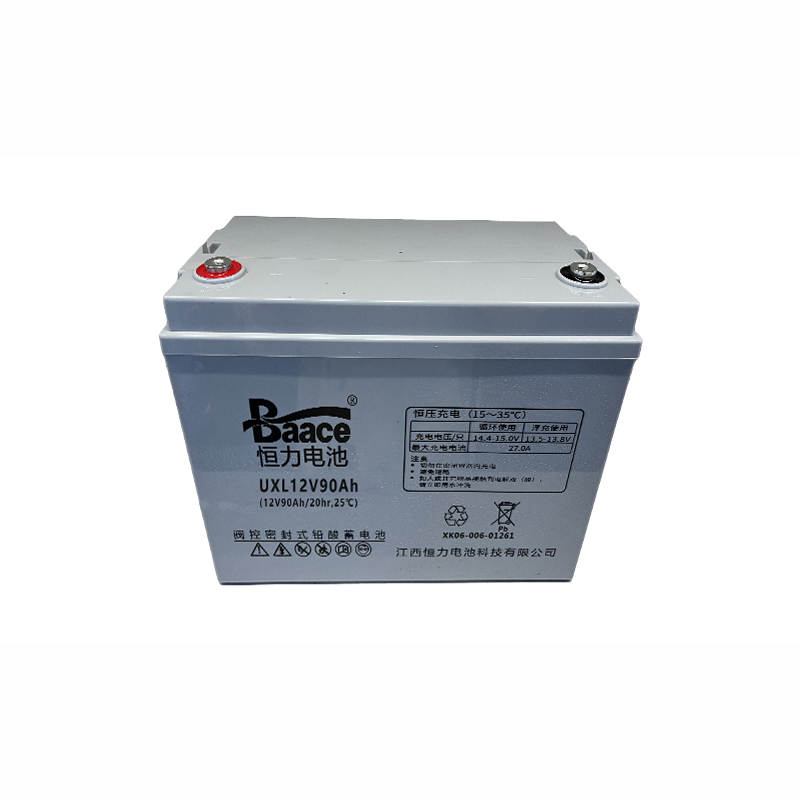 BAACE恒力铅酸蓄电池UXL12V90Ah(含配件卸货)块
