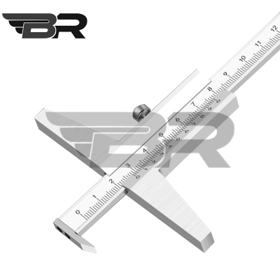 BR勃瑞/不锈钢深度尺/0-150mm/把