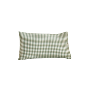 水洗棉格子全棉枕套 TP2770