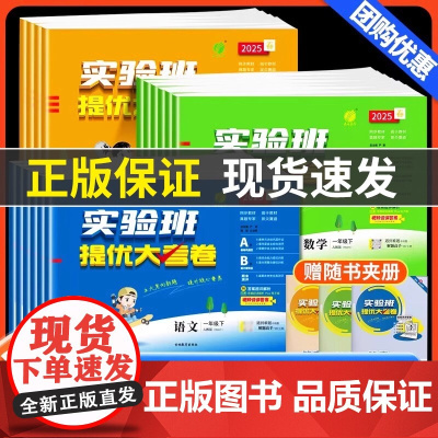 2025新版实验班提优大考卷一二三四五六年级上下册语文数学英语人教版苏教北师大版英语学霸同步训练试卷测试卷全优卷期末培优