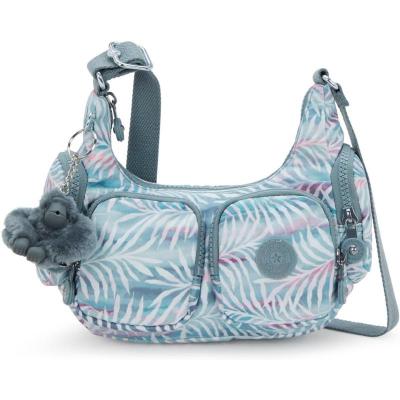 Kipling凯浦林单肩包女多口袋可调节肩带独立存储实用性强