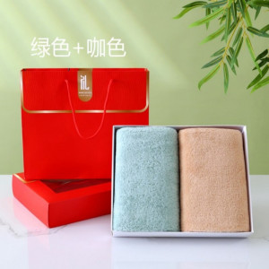 铁迅 双条毛巾礼盒套装 I173 套