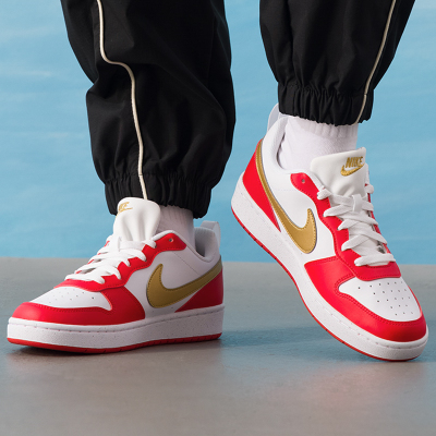 耐克鞋板鞋COURTCOURT BOROUGH低帮童鞋四季款DV5456-137