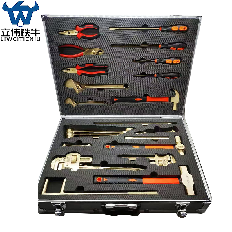 立伟铁牛防爆组合工具28件/套