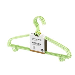 茶花 浸粉多功能护肩衣架40.5 10支/套