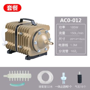 小型增氧泵家用卖鱼增氧机鱼缸养鱼氧气泵大功率打氧机充氧泵
