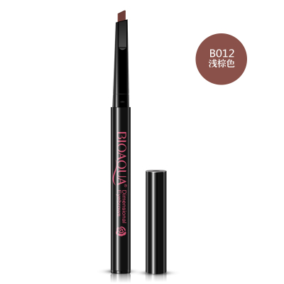 泊泉雅眉笔一字眉锁色防水防汗不易脱色初学者持久自然画眉学生女浅棕色