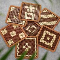 家柏饰(CORATED)夏天坐垫椅子座垫办公室久坐餐椅垫屁股垫子家用屁垫透气夏季凉垫