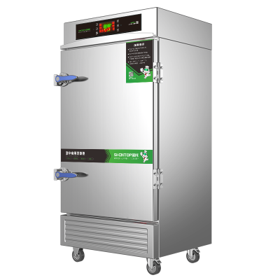 圣托(Shentop)蒸饭柜全自动多功能 智能节能商用饭店电蒸箱 8盘单门食堂蒸鱼蒸饭箱 STZ-F08