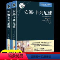 [英汉对照]安娜卡列尼娜上下 [正版]鲁滨逊漂流记原著完整版中英文双语英汉对照互译版适合初中生中学生小学生四五六年级必读