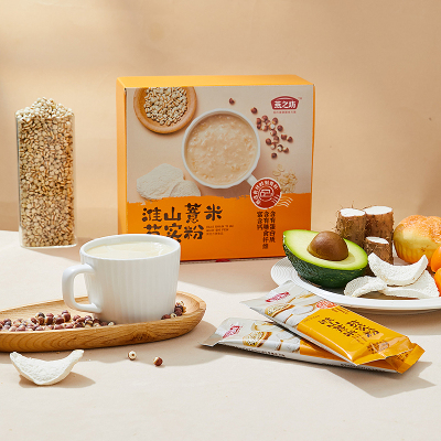 燕之坊淮山薏米芡实粉320g熟淮山薏仁燕麦粉营养早餐独立便携小包装