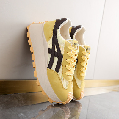 ins韩版镂空老爹鞋女2026夏季新款透气轻便学生休闲运动鞋