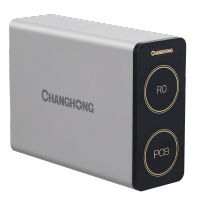 长虹600G大通量厨下式直饮净水机CRO-600G2(D21) RO反渗透 低废水 纯水机 带TSD、滤芯寿命显示