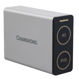 长虹600G大通量厨下式直饮净水机CRO-600G2(D21) RO反渗透 低废水 纯水机 带TSD、滤芯寿命显示