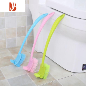三维工匠长柄卫生间马桶刷清洁洁厕塑料洗厕所器21新款软毛无死角刷子