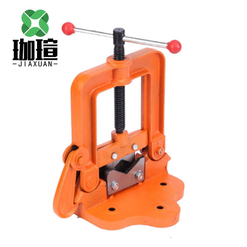 珈瑄 重型台虎钳 台虎钳管子钳钢管水管钳夹具 2#10-80mm 个