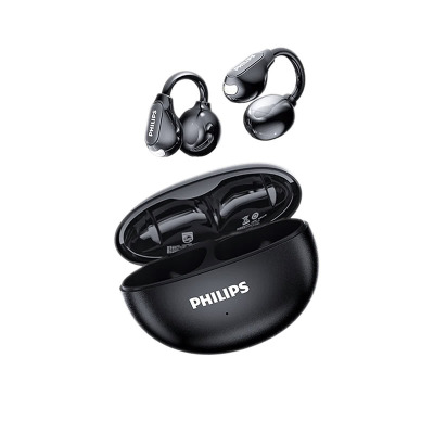 飞利浦(PHILIPS)蓝牙耳机耳夹式TAQ3020黑