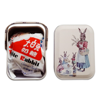 大白兔奶糖糖果礼盒铁罐拎盒114g礼盒装结婚喜糖儿时记忆