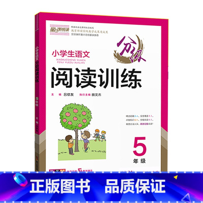 语文分级阅读训练 小学五年级 [正版]童声悦读小学生语文分级阅读训练五5年级上下册通用人教版语文阅读理解基础知识专项集训
