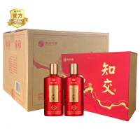 贵州习酒 知交酒(知行礼念知音)500ml*2瓶*3盒 礼盒 整箱装