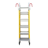 盛步达玻璃钢折叠挂梯子5米 SD-5JGT个