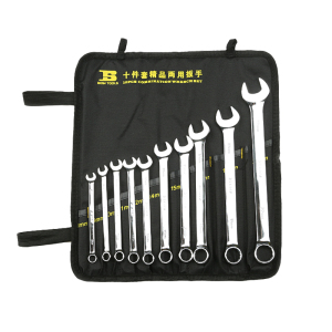 波斯(BOSI) 荧光系列精品套装两用扳手 10件套 套